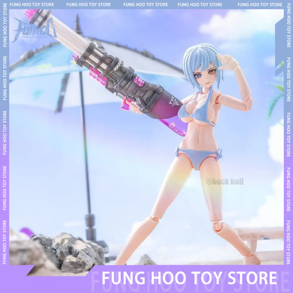 

Original Nuke Matrix Figure Forest'S Summer Vivienne Hayha Action Figures Swimsuit Fox Hunt Mobile Suit Girl Toy Collection Gift