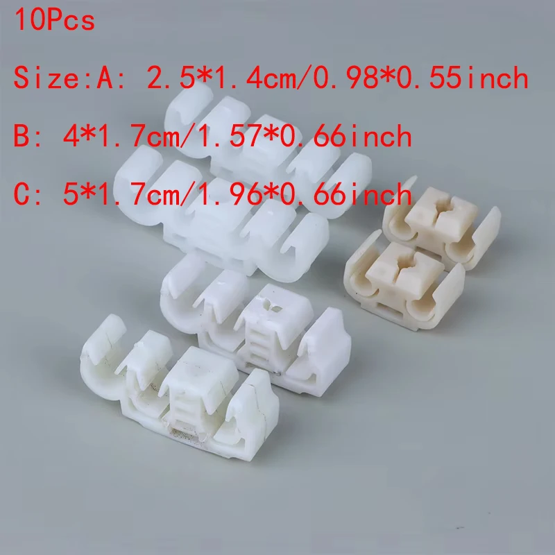 

10PCS For Santana Chery Chassis tubing fixed line clip hooks Car Brake Line Cable Bracket Vacuum Hose Pipe Clips