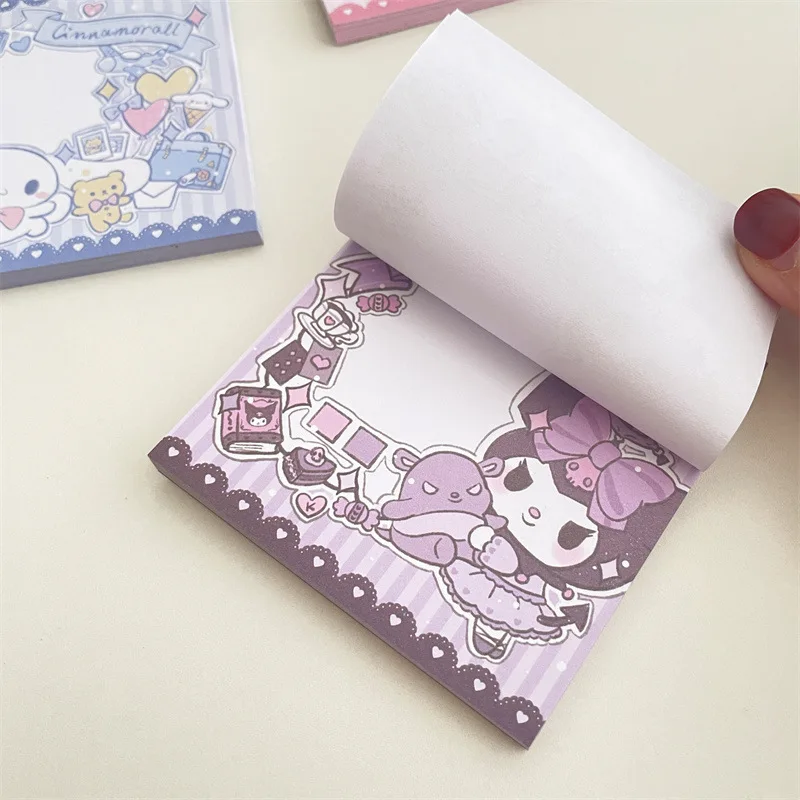 50 Sheets Kawaii Japanese Cartoon Sticky Notes Diary DIY Decorative Sticker Memo Pad Bookmarks School Office Supplies Stationery