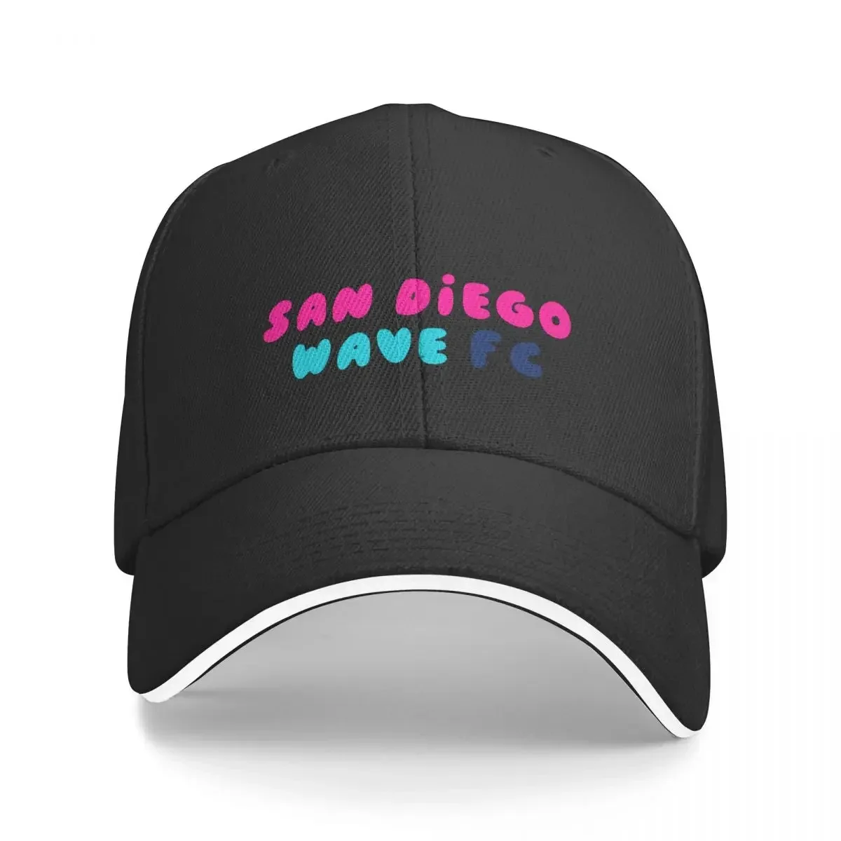 san diego wave fc Baseball Cap black tea Hat Luxury Brand Trucker Hat Men's Hats Women's