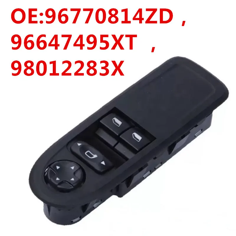 

OE:96770814ZD, 96647495XT, 98012283X Подходит для Peugeot MK2 Citroen C3 2009-2016 годов, оранжевый, 16-контактный выключатель стеклоподъемника