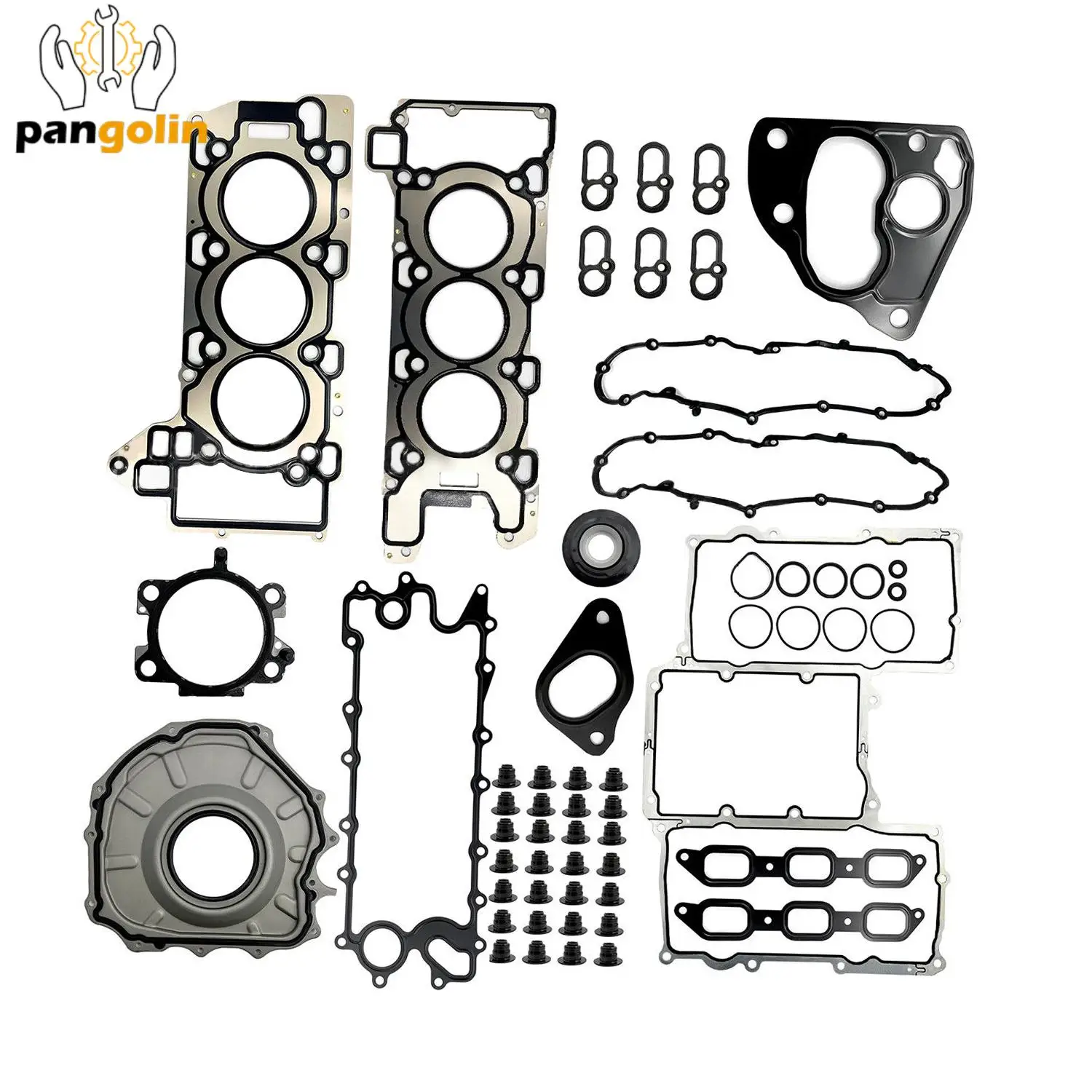 

1set Engine Overhaul Kit AJ126 Parts for Jaguar Land Rover Engine Gasket Set 3.0L V6 Auto Car Replacement Accessories