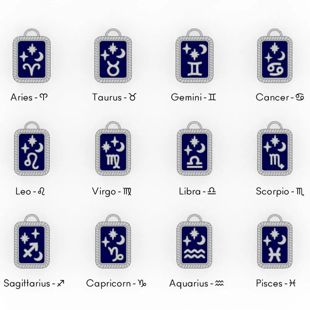 

Персонализированное ожерелье из нержавеющей стали со знаком зодиака, женская подвеска со знаком зодиака на день рождения, индивидуальный подарок на день рождения, женские украшения