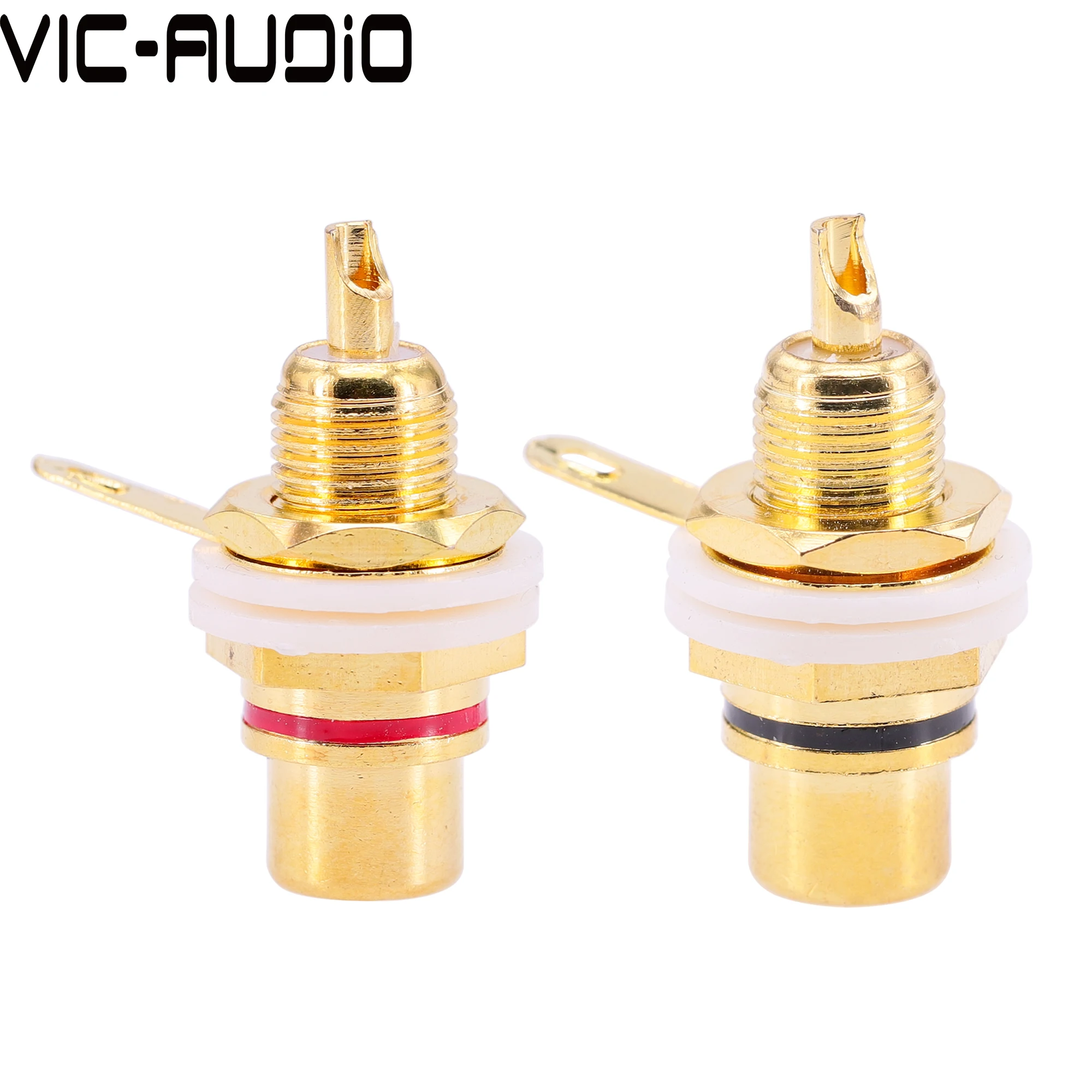 Разъем RCA, гнездовой разъем, шасси, Панельное крепление для коннекторов CMC, Клеммная вилка 3,5 мм, вилка AV