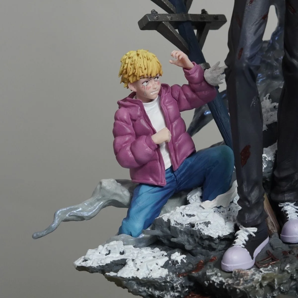 Chainsaw Man Gun Devil Devil Hunter Gk Anime Figure Resin Statue Desktop Decoration Ornament For Anime Fans Collection Gift