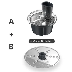 Accesorios para licuadora Bimby, cubierta mezcladora de cocina, rallador cortador de verduras y queso para Vorwerk Thermomix TM5 TM6