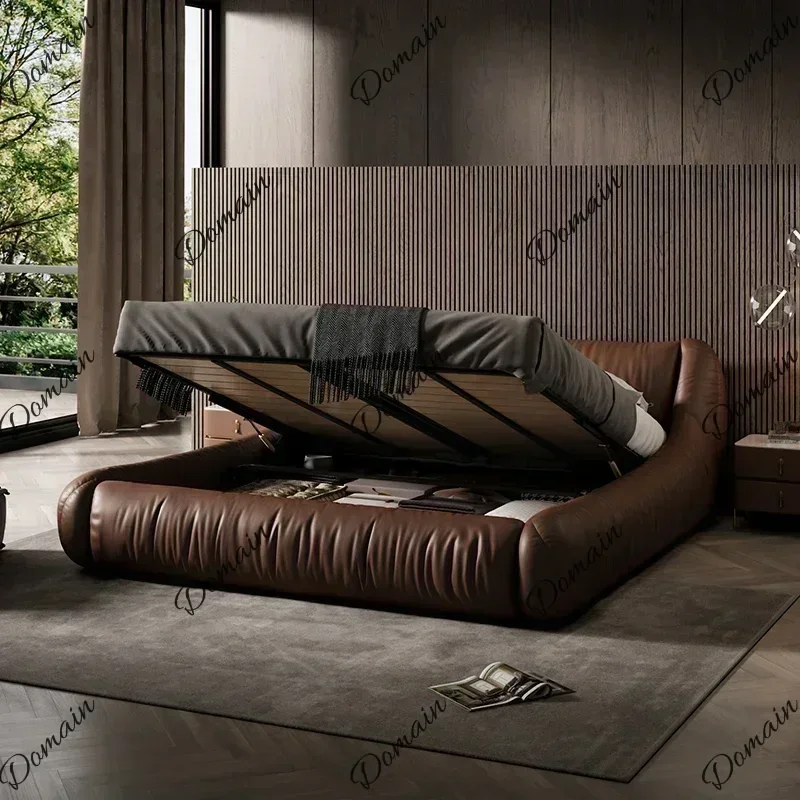 XX Luxury Camas De Casal Trendy Modern Furniture Double Bed Design Girls European Sun Beauty Wooden Bed Sleeping Princess Castle