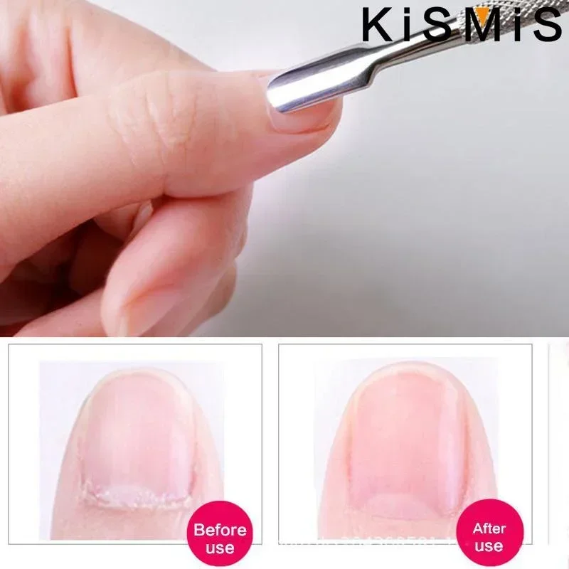 مجموعة أدوات العناية بالأظافر مكونة من 4 قطع من الفولاذ المقاوم للصدأ وملعقة انتهازي للبشرة ومزيل لقص الأظافر طقم أظافر احترافي #6