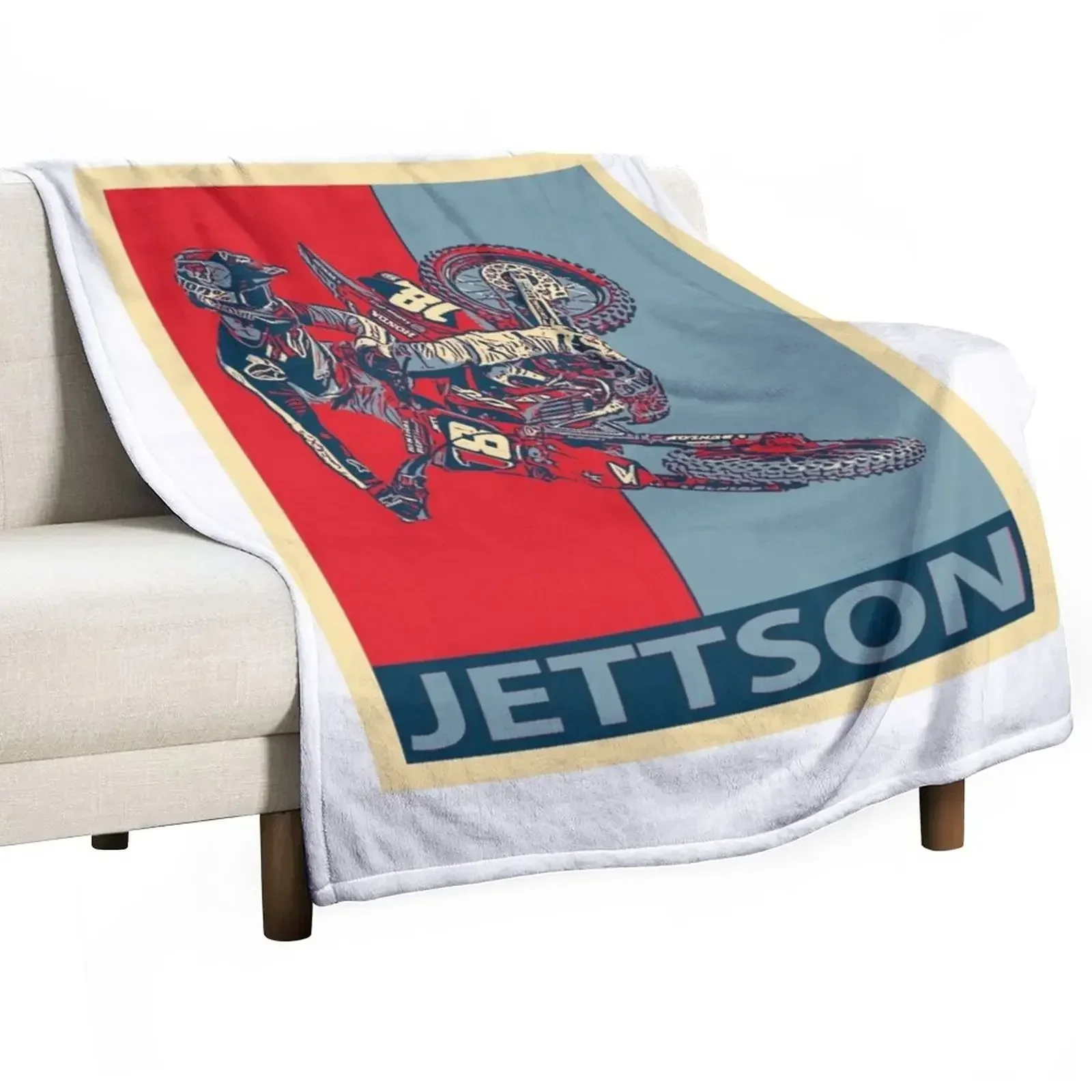 

JL 18 jettson artwork Throw Blanket Warm Shaggy Blankets