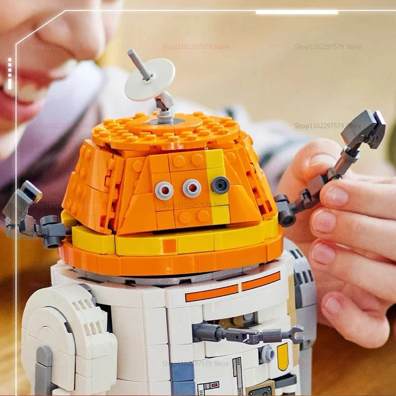 New Technology Robot MOC 1039Pcs Building Block Sets Creative Assembly STEM Toy Kids Birthday Adult Christmas Gifts Collectible