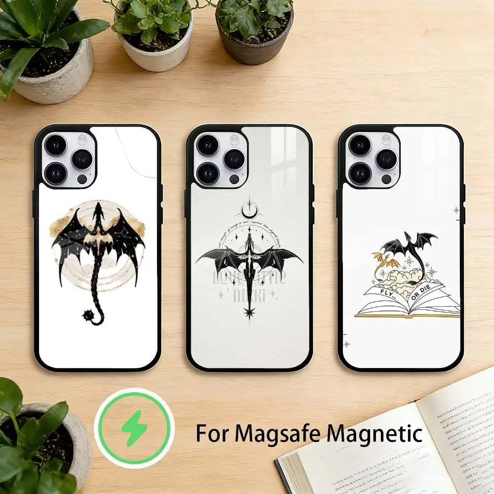 

Dragon F-Fourth W-Wing Phone Case For iPhone 17/16/15/14/13/12/Plus/Pro/Max for Magnetic Wireless Charging