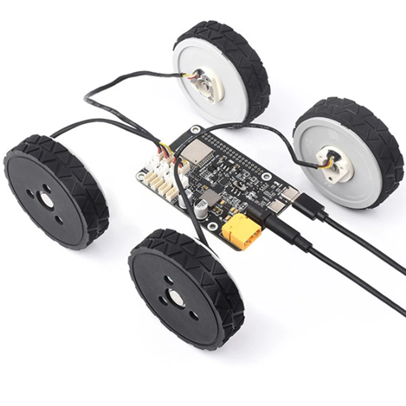 와이파이 무선 ESP32 DDSM 모터 드라이버, 다이렉트 드라이브 서보 허브 모터, 라즈베리 파이용 HAT