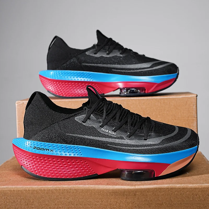 

Кроссовки мужские уличные марафонские беговые удобные амортизирующие модные кроссовки мужские сетчатые парные теннисные туфли для мужчин и женщин