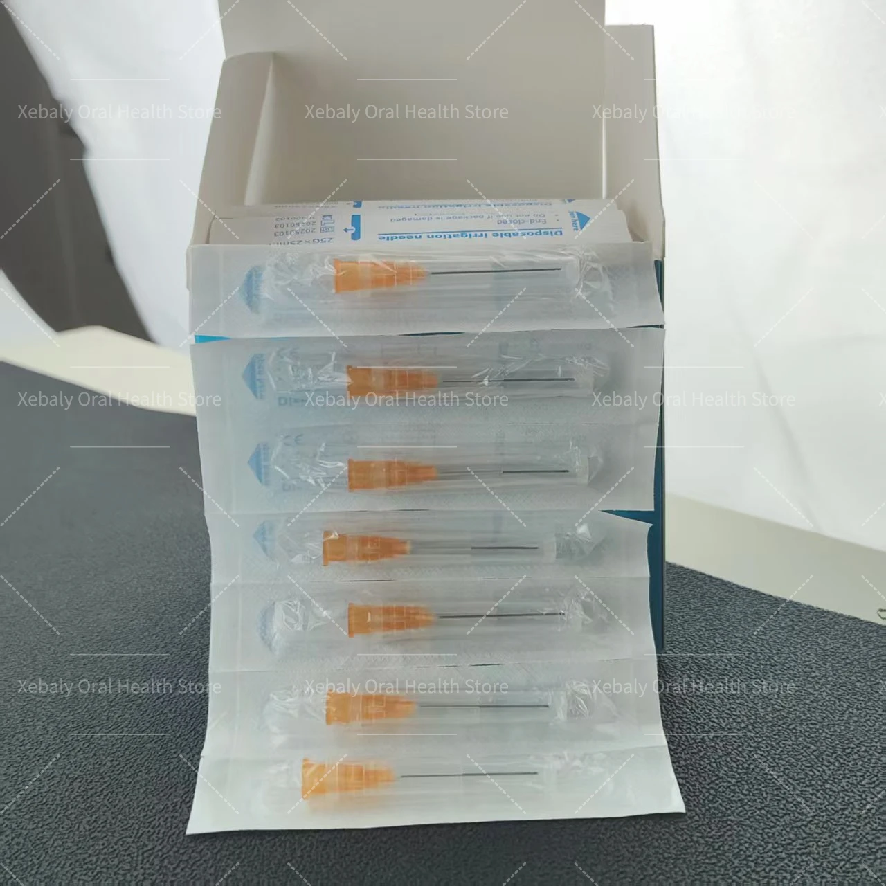3×100Pcs/Box Dental Endo Irrigation Needle Tip 25G/27G/30GA 30G Endo Syringe Root Canal Washing Needle Tip Dentistry Materials