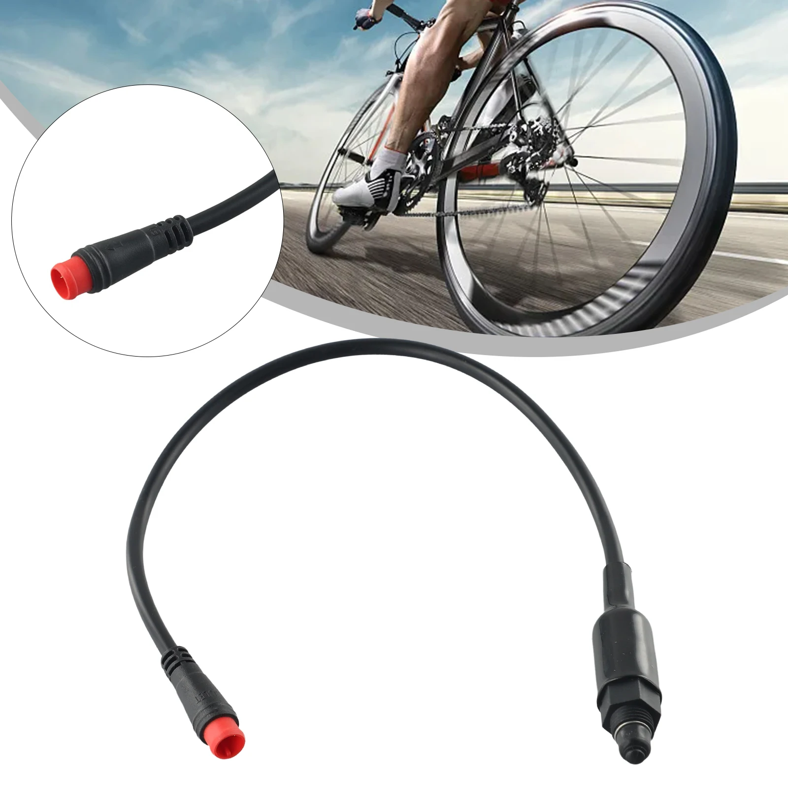 Electric Bike Brake Sensor Cable Waterproof Round Head/SM Square Head Cut Off Power Wire For XOD Oil Brake Handle Accessories