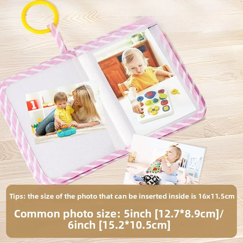Giocattoli per bambini album di libri di stoffa per bambini libro fotografico panno per libri commemorativi per neonati