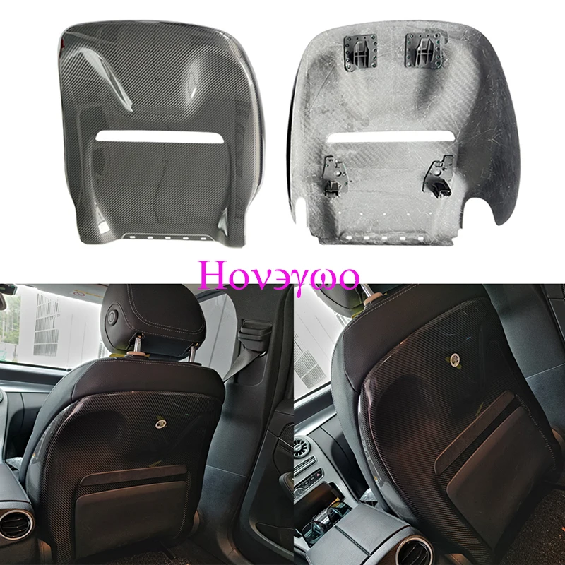 Dry Carbon Fiber Full Replacement Seat Cover Trim For Mercedes Benz W464 G500 G63 2019up Back Seat Cover