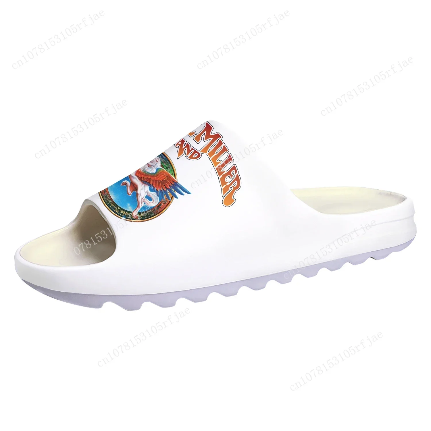 Steve Miller Rock Band Soft Sole Sllipers Home Clogs Step on Water Shoes Mens Womens Teenager Beach Customize on Shit Sandals