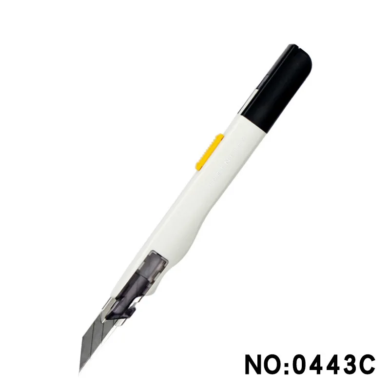 포켓 유틸리티 나이프, 흔들림 방지, 30 ° 날카로운 각도, 자동 잠금 상자 커터, 시컨트 커팅, 예술 및 공예품, 크리스마스 용품, 9mm