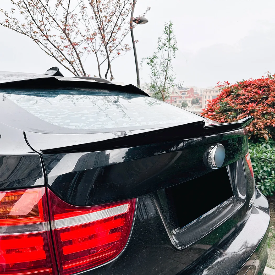 

Rear Trunk Spoiler Wing for BMW X6 E71 2008-2014 Blade Style Airfoil Tail Fin Car Accessories Body Kit Tuning Trim Auto Parts