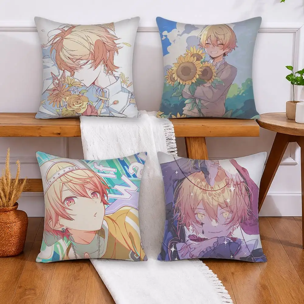 

T-Tenma T-Tsukasa Pillow Case Pattern Printed Pillowcase For Living Room Sofa Cushion Cover