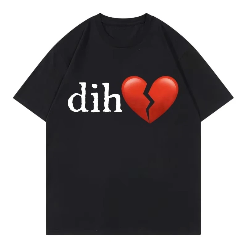 Lustige Dih Meme T-shirt Männer Frauen Kleidung High Street Fashion Trend Kurzarm T-shirts Sommer Casual Baumwolle Atmungsaktive Tops