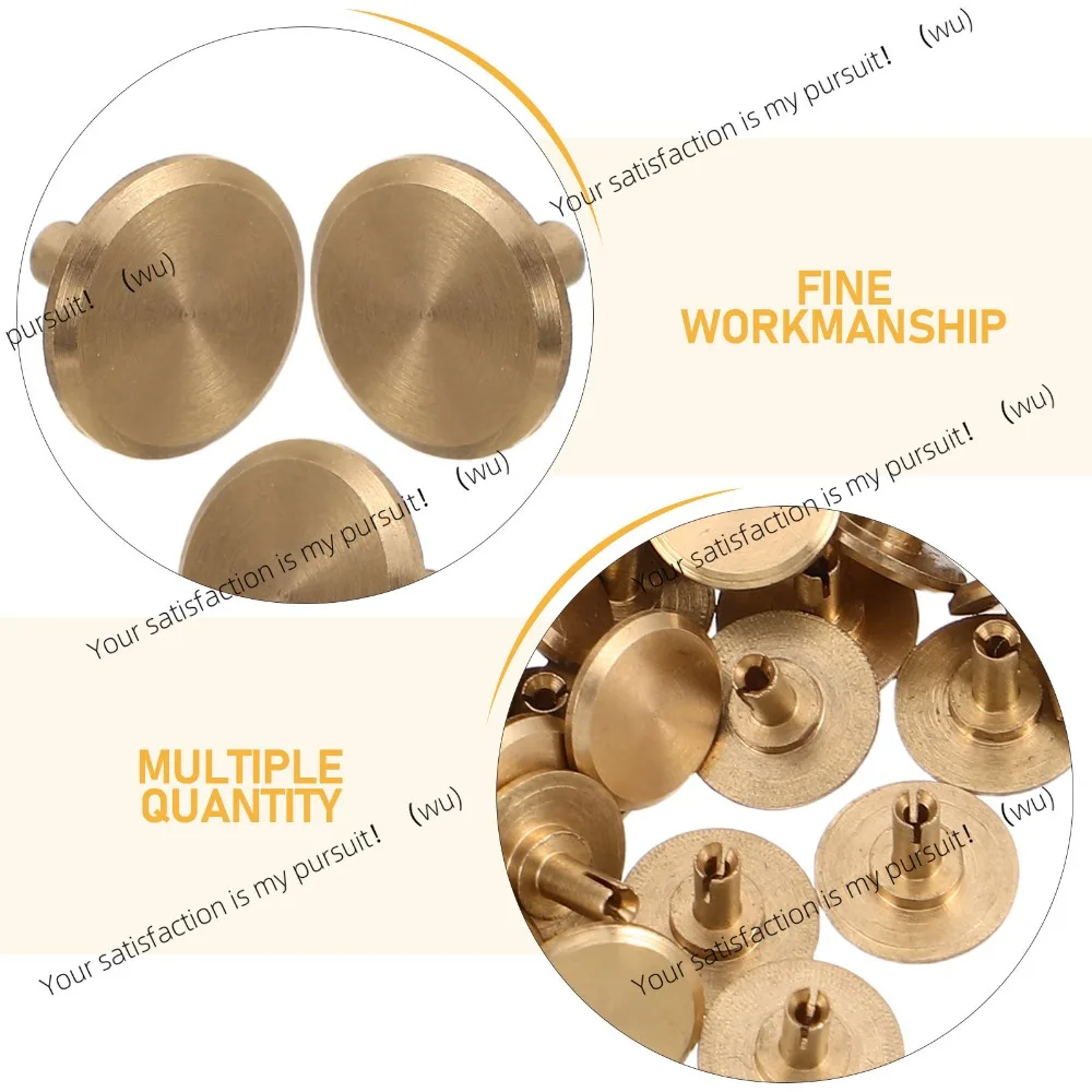 100 copper clock second hand caps, stable and accurate timing DIY quartz wall clock repair accessories