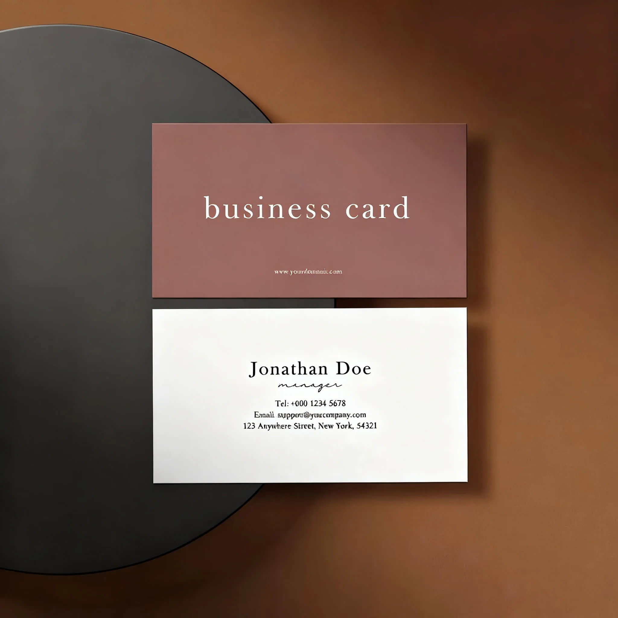 맞춤형 감사 카드, 명함, 양면 인쇄, 로고로 개인화, 결혼식, 선물, 기업 행사용