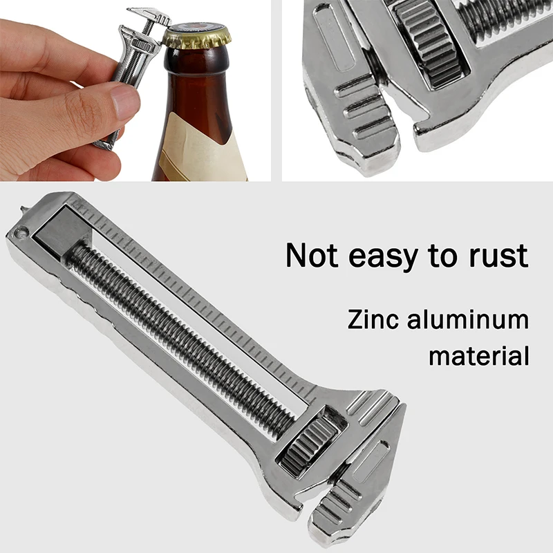 Titanium Alloy Multifunctional Portable Compact Tool Keychain Pocket Cutter Screwdriver Multi Tool Camping Survival Kit