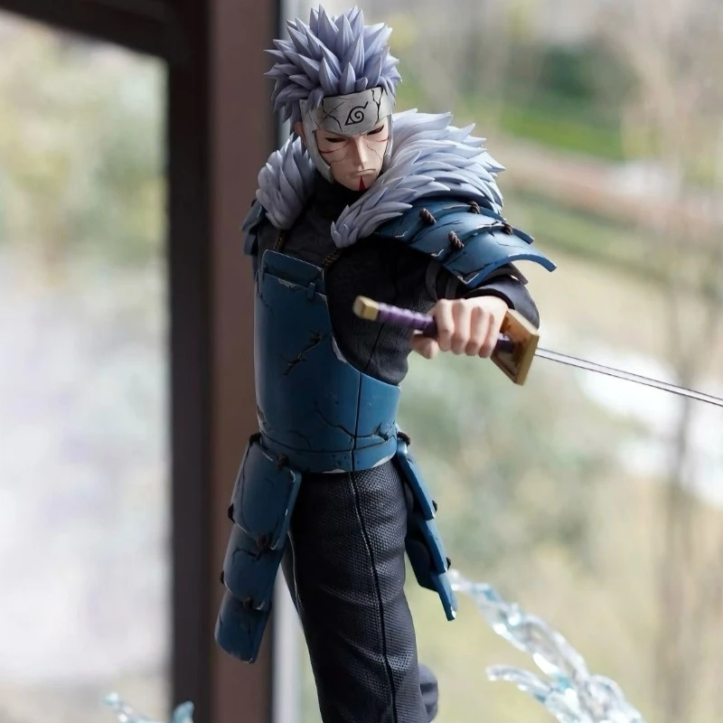 반다이 반프레스토 비하인드 -Senju Tobirama NARUTO GK 주변 장식품 Pixiv 트렌디 플레이 애니메이션 피규어 모델 키즈 장난감