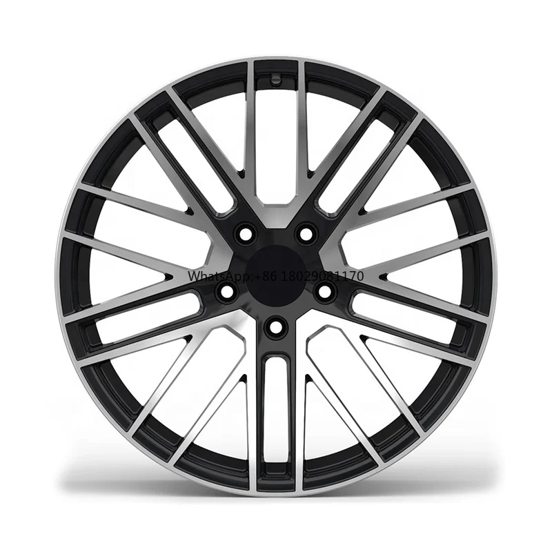 Custom 15-24 inch racing car wheels Forged Alloy Mesh Design Polished Finish car rims 17 inch