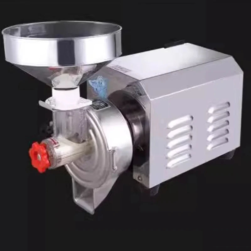 Машина для производства арахисовой кунжутной пасты, электрическая мясорубка из нержавеющей стали, машина для соевого молока, коммерческая мясорубка для горячего горшка, венчик