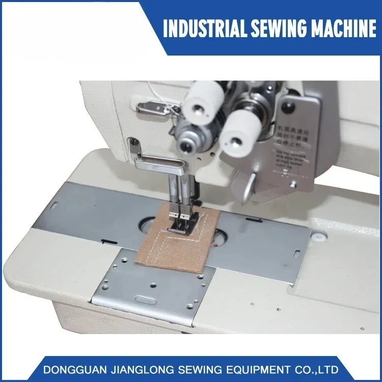 

Высокоскоростная промышленная швейная машина с двойной иглой для кожи, профессионального класса, для пошива одежды и изделий из кожи, ХИТ ПРОДАЖ
