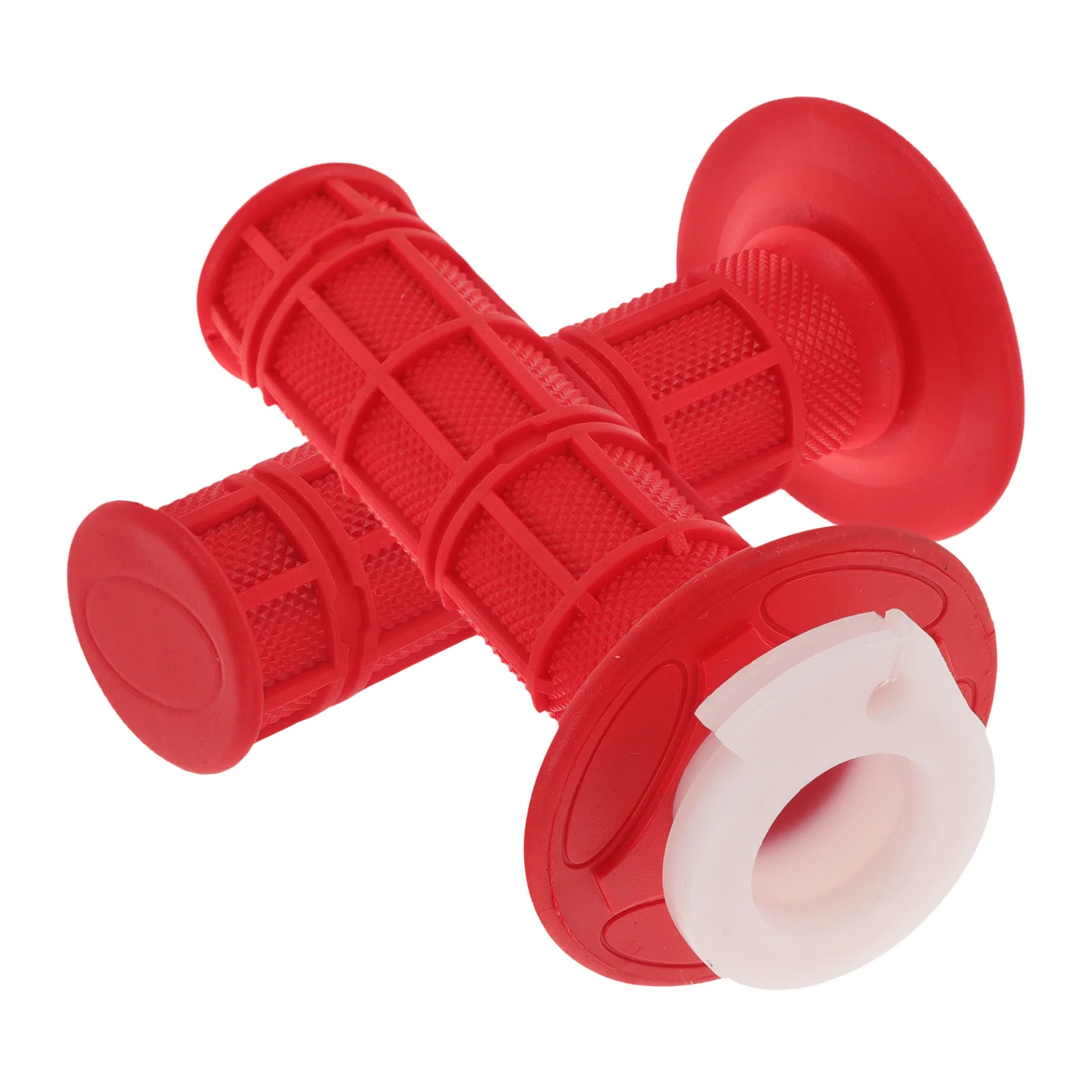 

1Pair Motorcycle Handlebar Grip Tpe Comfortable Reinforced Core Motorcycle Replacement Handlebar Grips Throttle Handle