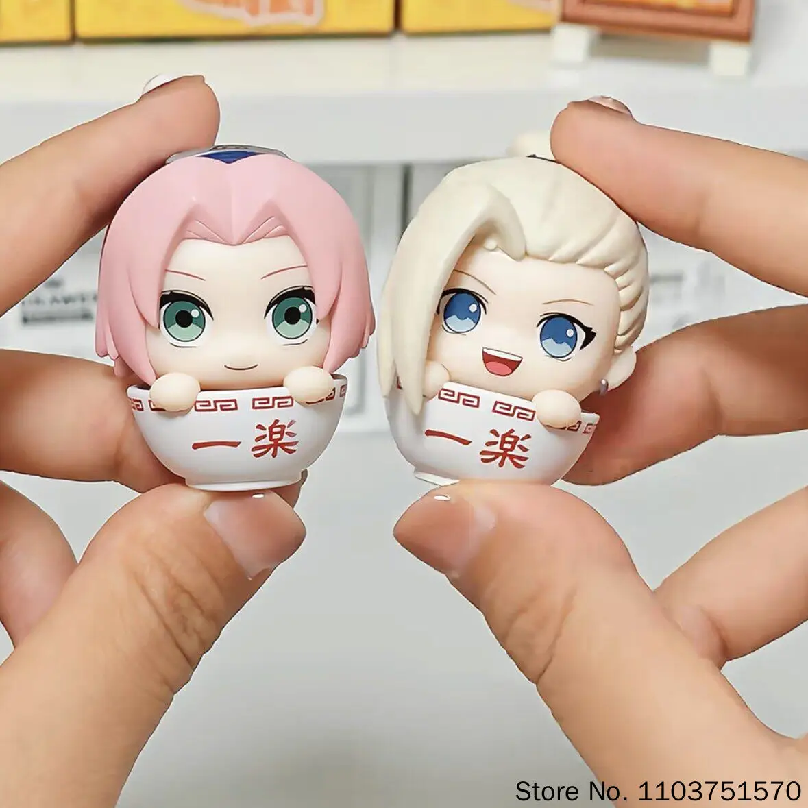 Hot Genuine Naruto Ramen Time Series Blind Box Anime Mini Figure Mystery Box Collectible Ornament Gift For Anime Fans - view 4