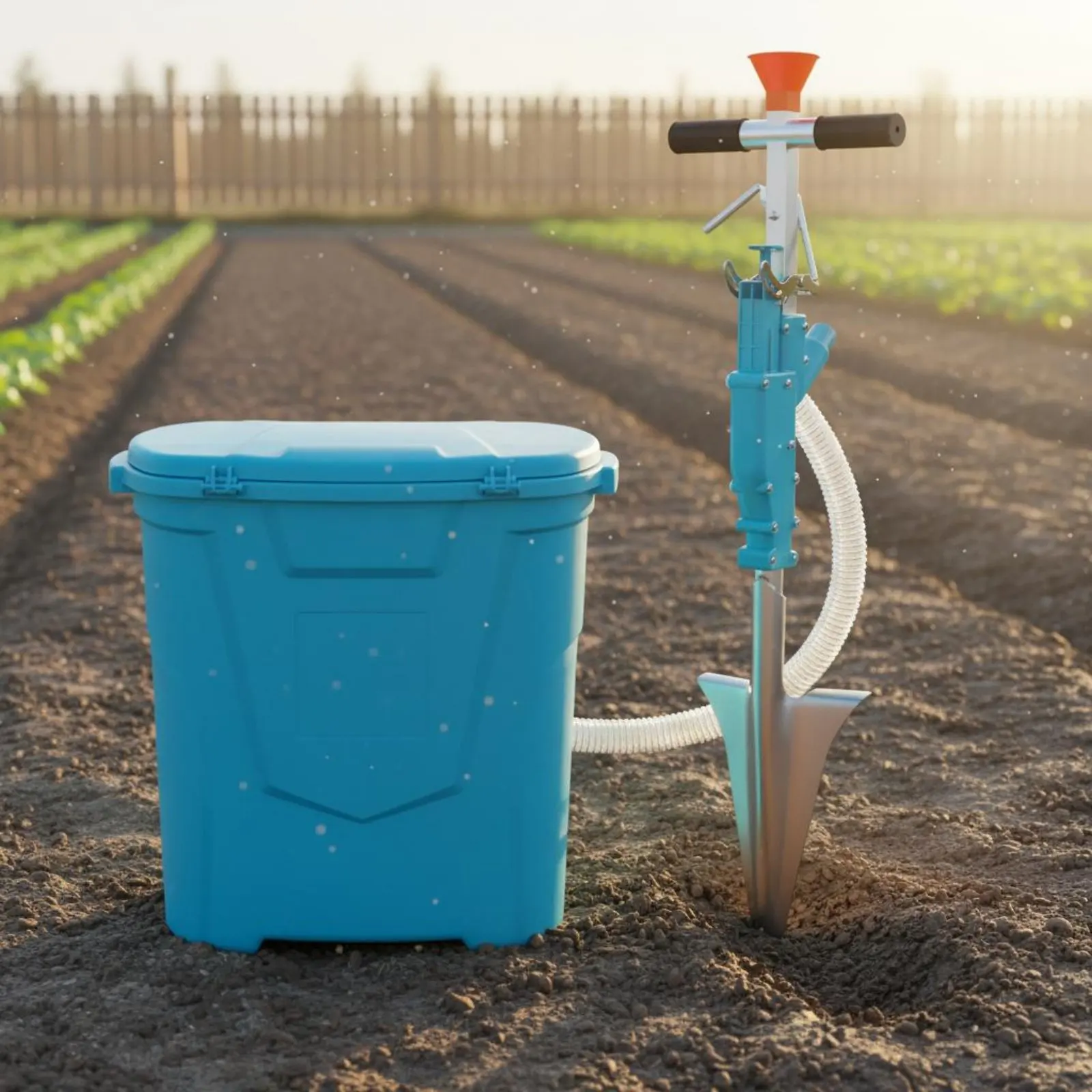 

Quantitative Soil Enhancer Shovel Adjustable Amount Subsoil Soil Enhancer Dispenser Manual Seeder Easy to Operate Long-Lasting