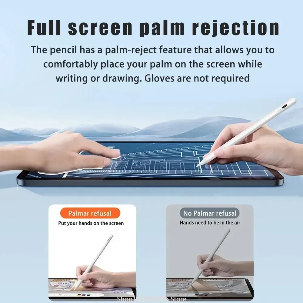 for xiaomi Pad 5 Stylus Pen For Samsung Pad without Palm Rejection Tilt,for Honor Redmi Pad pen for All Android Tablet Phone Pen