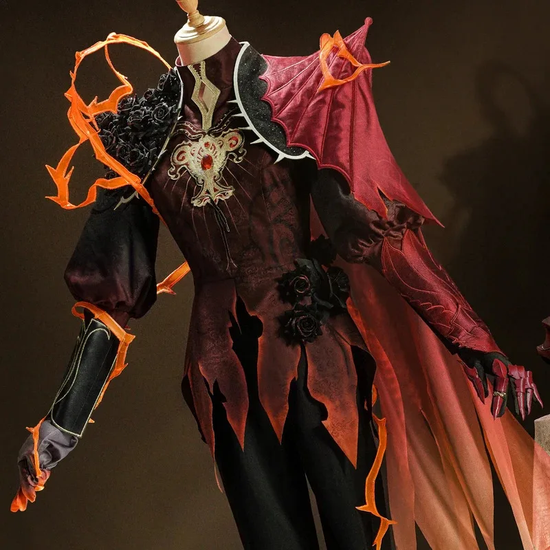 DY20Games Identity V nuevo disfraz de Cosplay de caballero de superviviente el Caballero Rojo Richard Sterling Cosplay para el Día de Todos los Santos papel de Navidad Pl