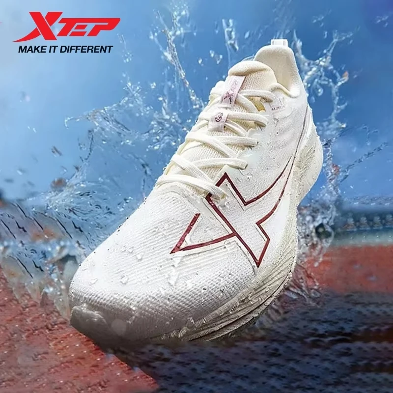 Xtep 2000KM Men's Running Shoes 2025 Winter Water Proof Stronger Propulsive Force Cushion Shock Absorption Sneakers 875419110019