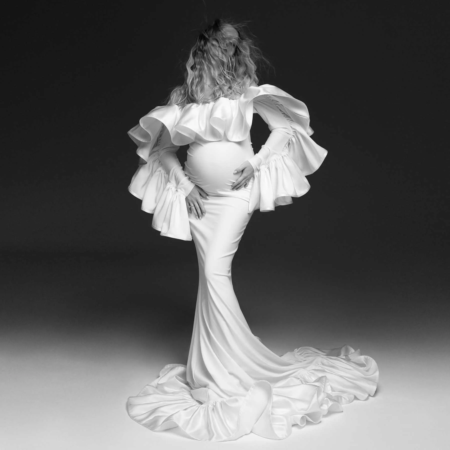 Amazing White Ruffl… - image