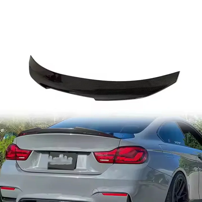 

Prepreg dry carbon spoiler rear spoiler wing lip for BMW M4 F82 Coupe 2014-2019