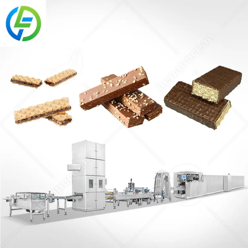

Full Automatic Wafer Biscuit Product Line Small Flat Wafer Biscuit Production Machine