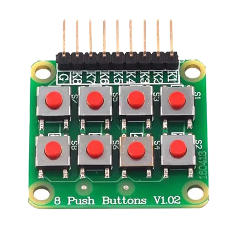 2x4 Keypad 4x2 Keypad 8 Push Buttons V1.00 Key Board Matrix Keyboard Button for Arduino AVR PIC 2*4 Module AVR PIC