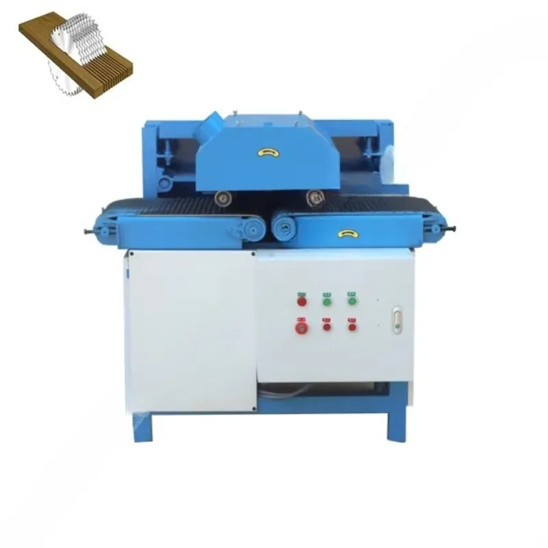 Customized Automatic Conveyor Multi Rip Saw Wood Plank Cutting Machine High Speed Multiple Blade Wood Sawmill Equipment