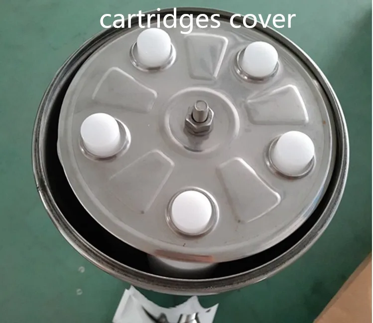 5 النوى 20 بوصة تصفية تصفية المياه النقية سفينة SS المواد تصفية خرطوشة الإسكان #4