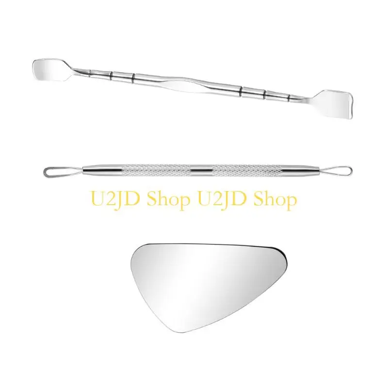 U2jd Professional Double Headed Blackhead Remover Blackhead Spatel voor gezichtszorg