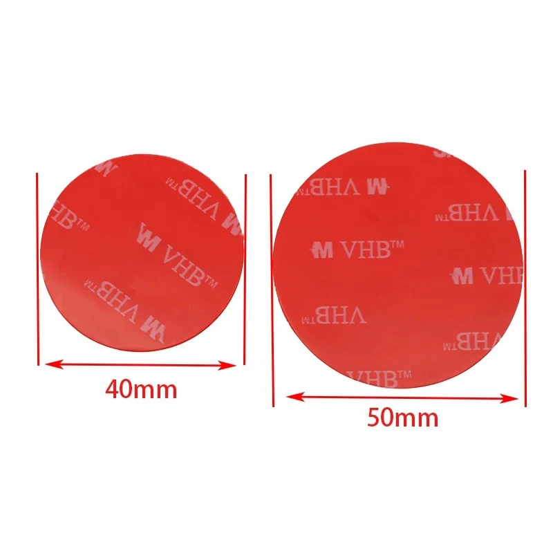 18 Sheets/bag Double Sided Adhesive 4910 VHB Strong Clear Acrylic Foam Adhesive Office Paste Odorless Round Tape 40/50mm