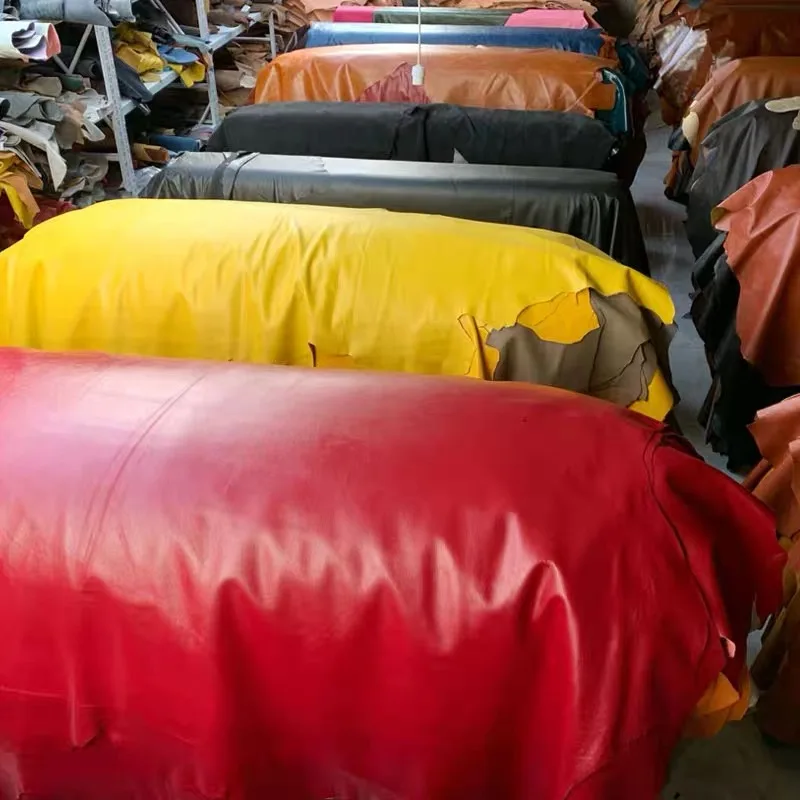 مادة جلدية بطبقة رأس سميكة 1.5 مم من الجلد للوح الأريكة الأمامي، حزمة ناعمة من القماش الجلدي المستورد بالكامل #4