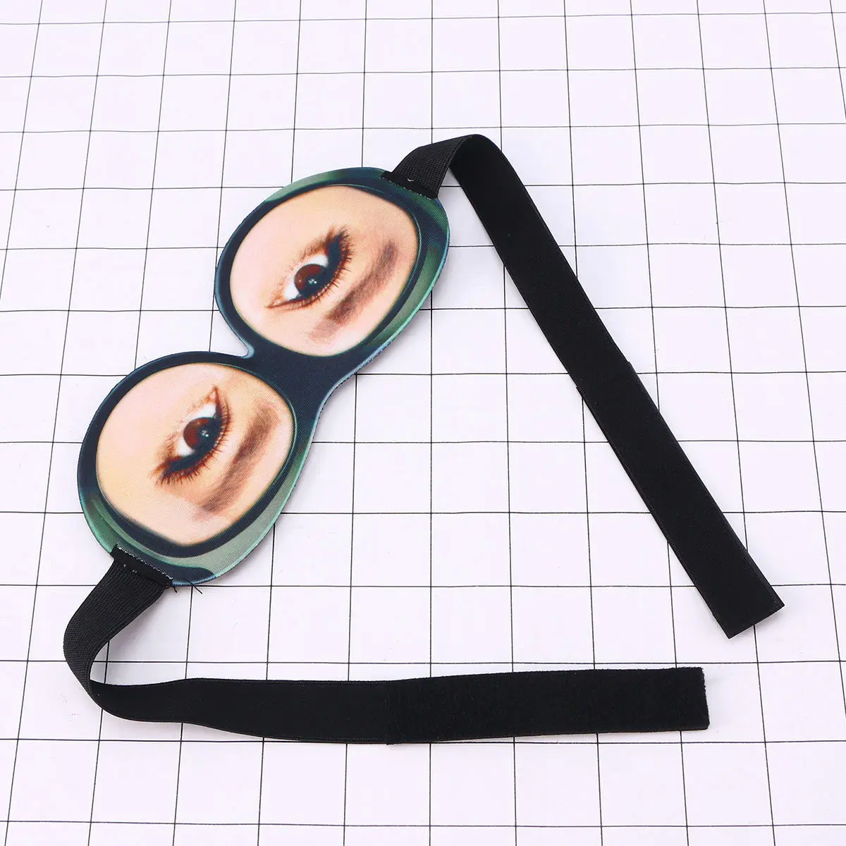 Eye Mask Funny Eyeshade Breathable Blindfold Soft Comfortable for Travel Nap Deep Sleep Women Eyeshade Shading Eyepatch