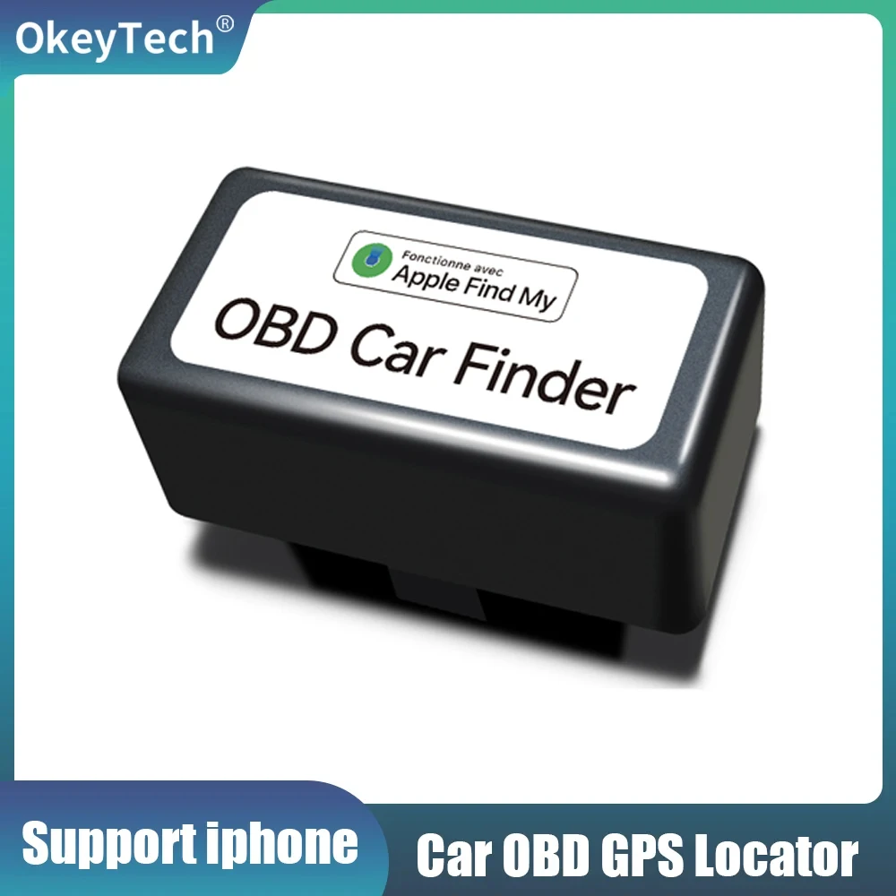 OkeyTech Gps tracker For Auto Car OBD GPS Locator Find My Apple official App Mini OBD GPS Voice Monitor Tracker